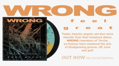 Wrong Feel Great Cd, HD Png Download, Free Download