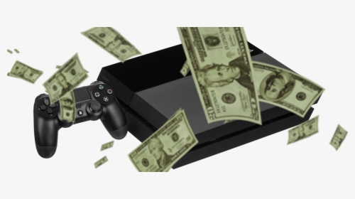 Ps4 Money Rain - Video Console Transparent, HD Png Download, Free Download