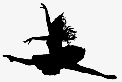 54006 - Transparent Background Ballet Dancer Silhouette Png, Png Download, Free Download