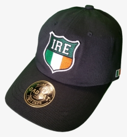 Irish Cap Shield Dad Hat Black - Baseball Cap, HD Png Download, Free Download