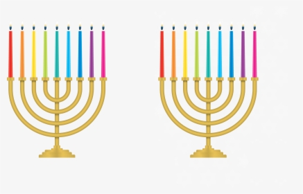 Hanukkah Png - Hanukkah Candles Color Order, Transparent Png, Free Download