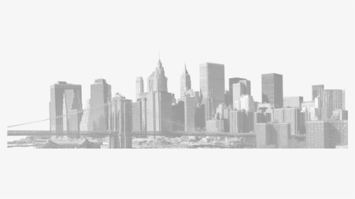 Fade New York Skyline , Png Download - Brooklyn Nueva York Png, Transparent Png, Free Download