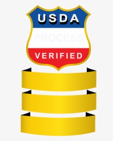 Usda Process Verified Logo, HD Png Download, Free Download