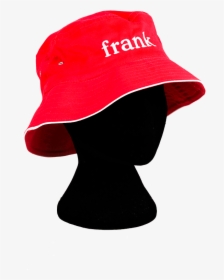 Frank Red Bucket Hat M/l - Baseball Cap, HD Png Download, Free Download