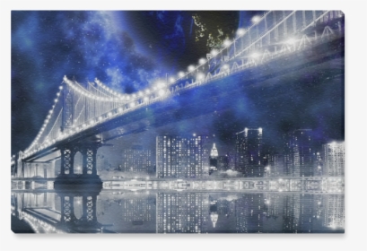 New New York City Canvas Print 18"x12" - Painting, HD Png Download, Free Download