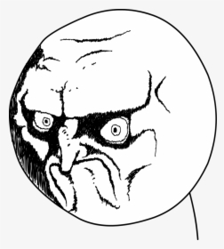 Rage Comic Faces Png - No Rage Face Png, Transparent Png, Free Download