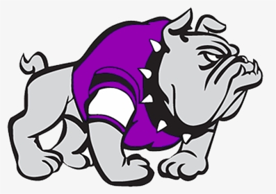 Bulldog Clipart Purple - Heath Bulldogs, HD Png Download, Free Download