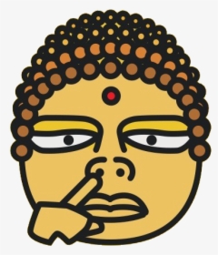 Gautama Buddha Cartoon - Finn Wolfhard Icon, HD Png Download, Free Download