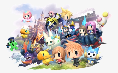 World Of Final Fantasy Key Art, HD Png Download, Free Download
