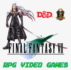 Final Fantasy 7 Sephiroth Dnd 5e - Final Fantasy 7, HD Png Download, Free Download