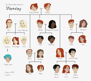 Weasley Family Tree, HD Png Download, Free Download