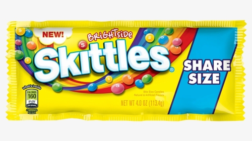 Skittles Brightside Share Size, HD Png Download, Free Download