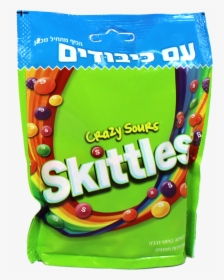 Skittles Crazy Sours Large - Bag, HD Png Download, Free Download