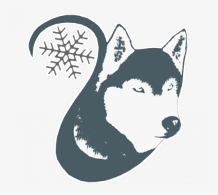 Le Husky Des Neiges Logo - Miniature Siberian Husky, HD Png Download, Free Download