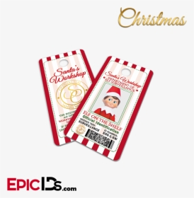 Elf On The Shelf Miniature North Pole Id Badge - Elf Id Badge, HD Png Download, Free Download