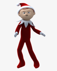 Elf On The Shelf - Cartoon, HD Png Download, Free Download