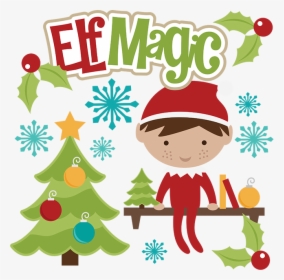 Christmas Elf On A Shelf Clipart, HD Png Download, Free Download
