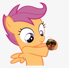 Bomb, Safe, Scootaloo, Scootaloo Found, Skittles Clipart - Pony Friendship Is Magic Scootaloo, HD Png Download, Free Download