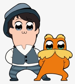 Pop Team Epic The Lorax Clipart , Png Download - Jojo Lorax, Transparent Png, Free Download