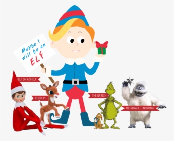 Fun With Elf On A Shelf - Abominable Snowman, HD Png Download, Free Download