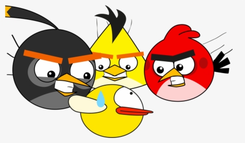 Drawn Randome Angry Bird - Angry Bird Pictures Drawing, HD Png Download, Free Download