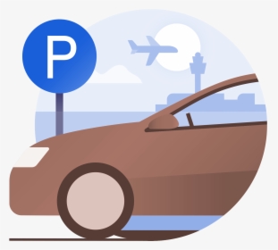 Airport Parking Icon, HD Png Download, Free Download