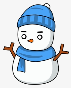 Snowman Top Hat Images Free Download Png Clipart - Cute Snowman Transparent, Png Download, Free Download