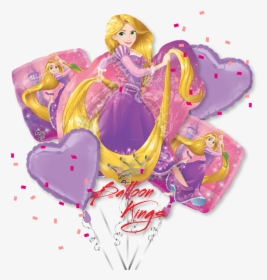 Balao Rapunzel - Happy 3rd Birthday Disney Princess, HD Png Download, Free Download