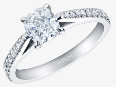 Reflection Cushion Shape Diamond Ring - Pre-engagement Ring, HD Png Download, Free Download