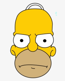 Homer Simpson Face Render Png By 8scorpion-d6mtcmo - Homer Simpson Face Png, Transparent Png, Free Download