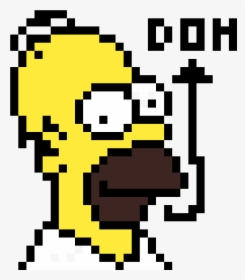 Homer Pixel Art, HD Png Download, Free Download