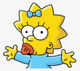 Maggie Simpson Marge Simpson Homer Simpson Nelson Muntz - Maggie Simpson Png, Transparent Png, Free Download