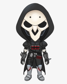 Overwatch Reaper Chibi Png, Transparent Png, Free Download