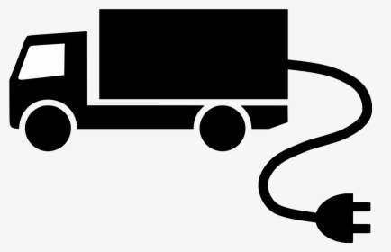 Electric Cable Lorry Truck Icon 1 - Lorry Clip Art, HD Png Download, Free Download