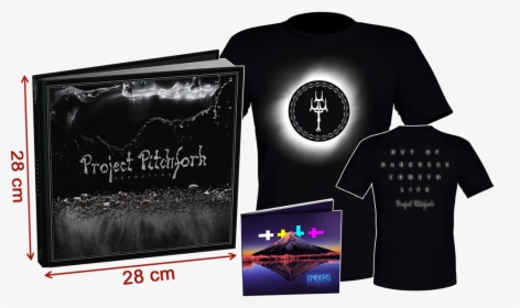 Tourset T-shirt Project Pitchfork "akkretion - Project Pitchfork, HD Png Download, Free Download