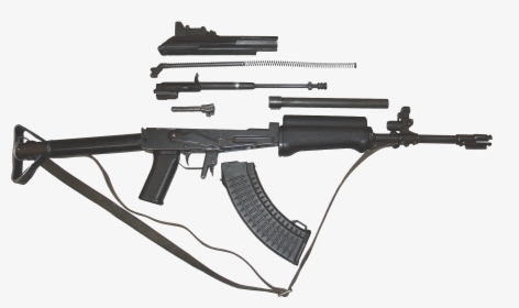 Rk62 Disassembled Transparent - Rk 62 Rifle, HD Png Download, Free Download