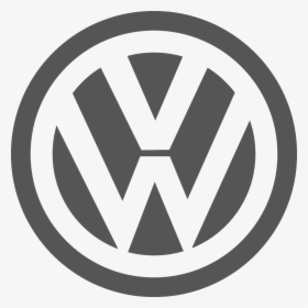 Volkswagen Drawing Emblem Vw - Volkswagen Logo Black And White, HD Png Download, Free Download