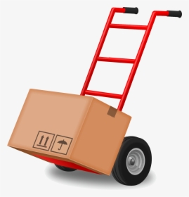 Hand Truck Clip Arts - Hand Truck Png, Transparent Png, Free Download