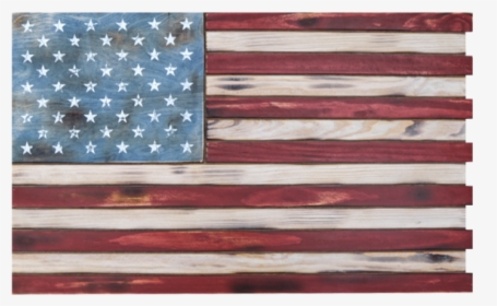 Clip Art Wooden Color No Box - Wavy American Flag Drawing, HD Png Download, Free Download