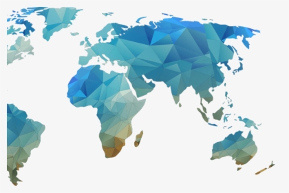 World Map Shape Transparent , Png Download - Creative World Map Png, Png Download, Free Download