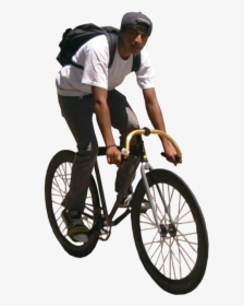 55636 - People On Bicycle Png, Transparent Png, Free Download