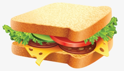 Sandwich Clipart Png - Sandwich Clipart, Transparent Png, Free Download