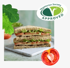 Vegetarian Society Approved - Fast Food, HD Png Download, Free Download