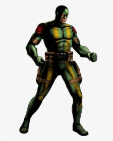 Hydra Soldier Portrait Art - Marvel Comic Hydra Soldier, HD Png Download, Free Download