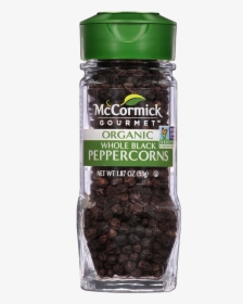 Mccormick Gourmet™ Organic Black Peppercorns, Whole - Date Palm, HD Png Download, Free Download
