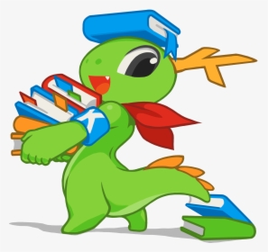 Kde Mascot Konqi For Help And Other Documentations - Kde Mascot, HD Png Download, Free Download