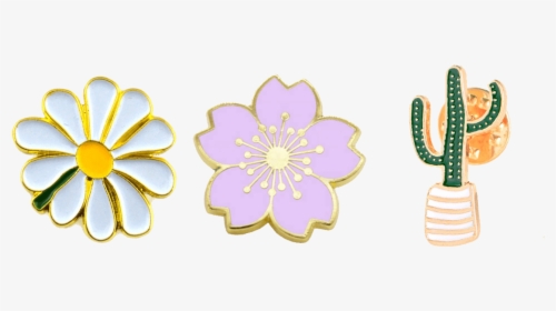 Custom Lapel Pins Landing Page Flower Lapel Pins - Saguaro, HD Png Download, Free Download