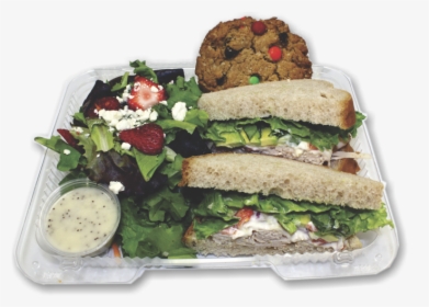 Deli Sandwich And Salad, HD Png Download, Free Download