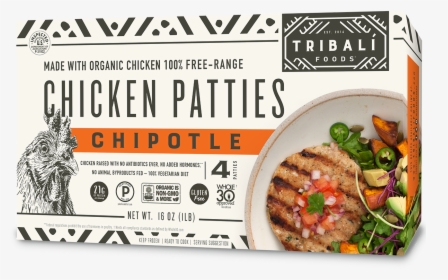 Tribali Chipotle Chicken Patties, HD Png Download, Free Download