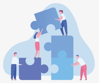 Puzzle Piece People Vector, HD Png Download, Free Download